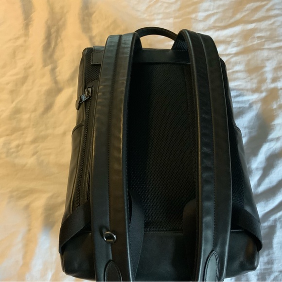 Coach black leather backpack in great condition
17”X12’’X6” - Picture 2 of 6